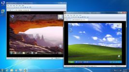 VMware9 on Windows 7 running virtual images of Windows 7 and Windows XP