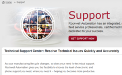 Rockwell Automation Tech Support Homepage
