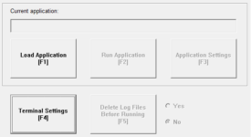 PanelView Plus Configuration Mode