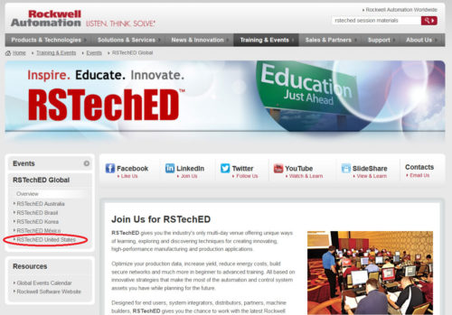 RSTechED Homepage