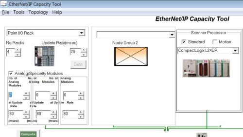 Using the EthernetIP Capacity Tool 6