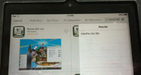 1 Apple iPad App Store – Mocha VNC Lite