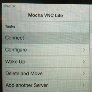 5 Mocha VNC Lite Connect to PVPlus