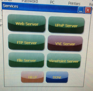 7 PanelView Plus 6 Control Panel Services Applet VNC Off