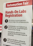 Automation Fair Hands-on Labs Sign
