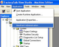 FactoryTalk ViewPoint Administration