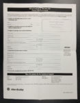 FactoryTalk ViewStudio Machine Edition Software Registration form