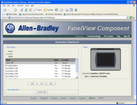 PanelView Component Web Browser Menu