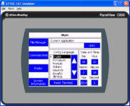 PanelView Component Emulator