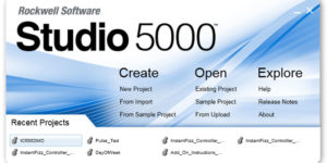 Studio 5000 Logix Designer Splash FI