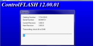 Failed to flash 1734-OE4C step 1