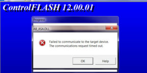 Failed to flash 1734-OE4C step 2