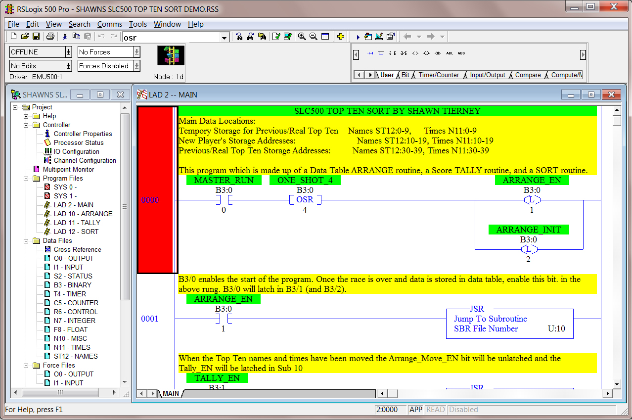 rslogix 500 tutorials