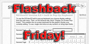 RSVIew32 Popup Keyboard Demo