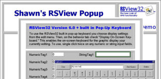 RSVIew32 Popup Keyboard Demo