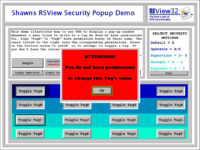 RSView32 Security Popup Demo
