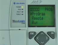 MicroLogix-1100-LCD-Mode-Switch-Menu-Program Selected-in-Program