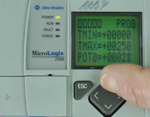 MicroLogix-1100-LCD-TrimPot-Change