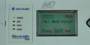 MicroLogix-1400-LCD-ENETcfg-Menu-IP-Mode-Bootp