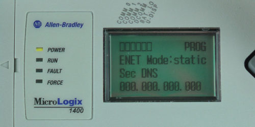 MicroLogix-1400-LCD-ENETcfg-Menu-IP-Static-SDNS-Entry-0