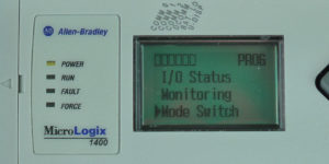 MicroLogix-1400-LCD-Main-Menu-Mode-Sel