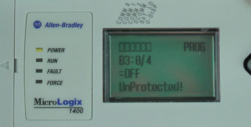 MicroLogix-1400-LCD-Monitor-Menu-B3-0-4-Off