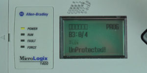 MicroLogix-1400-LCD-Monitor-Menu-B3-0-4-sel-on