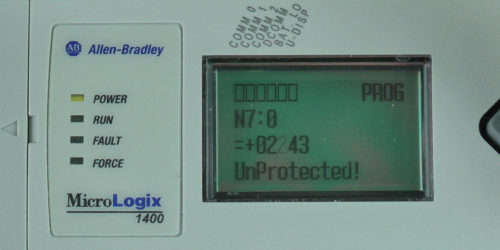 MicroLogix-1400-LCD-Monitor-Menu-N7-0-sel-1