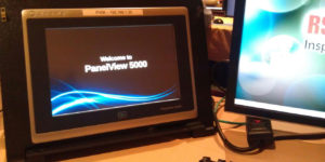 The PanelView 5000 as shown at RSTechED 2012