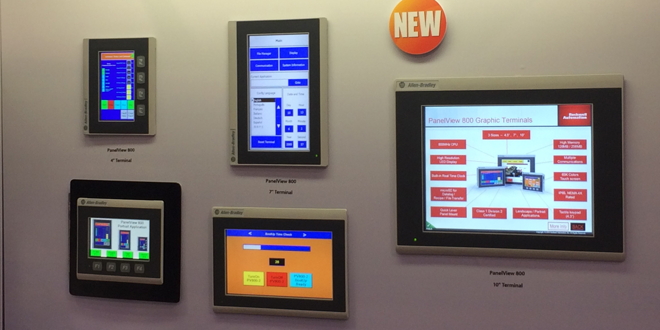 PanelView 800 - AF2104: Product Details as seen at Automation Fair 2014