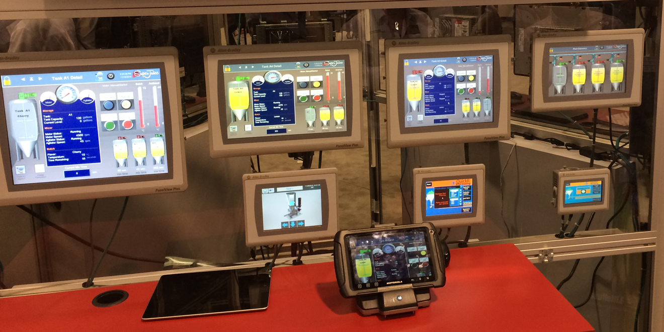 The PanelView Plus 7 As Seen At Automation Fair 2014