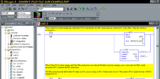 RSLogix 5 Ladder Logic Sum a Integer File using a FAL