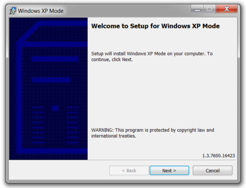 Windows XP Mode 07