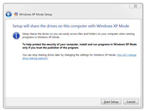 Windows XP Mode 14