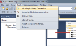 CCW Import MicroLogix Step 1