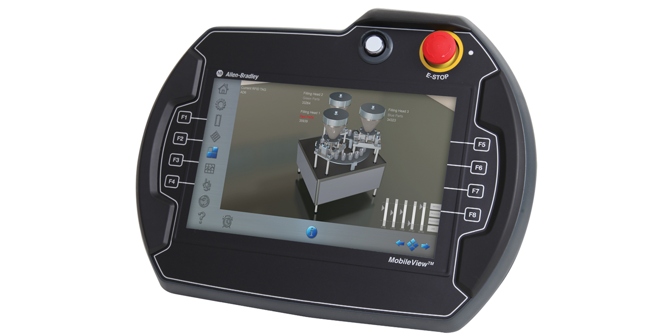 Rockwell Releases MobileView Tethered Operator Interface