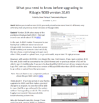 Article - What you need to know before upgrading to RSLogix 5000 version 20.03