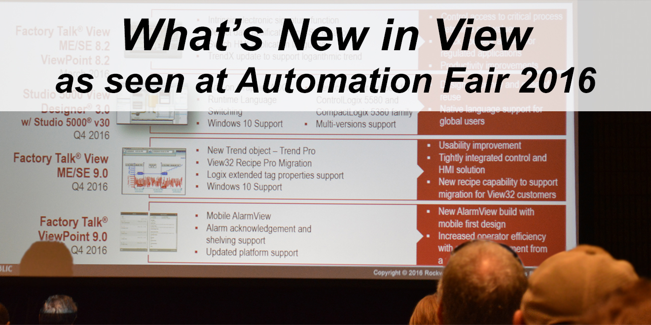 View - AF 2016: What's New with View at Automation Fair 2016