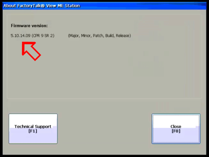 PanelView Plus – Firmware: Finding The Terminal’s Version | The ...