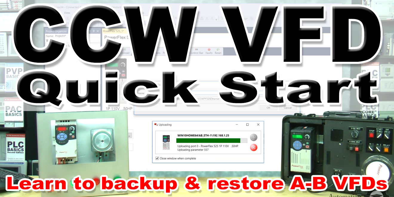 Learn How To Use CCW To Backup, Edit, And Restore A-B VFD Parameters ...