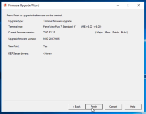 update firmware panelview plus 7
