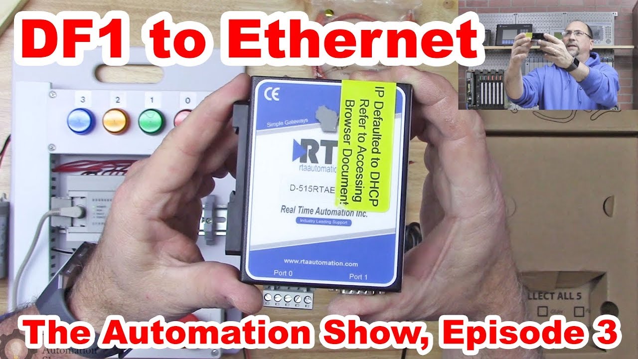DF1 to Ethernet Bridge: 515RTAENI First Look (S03)