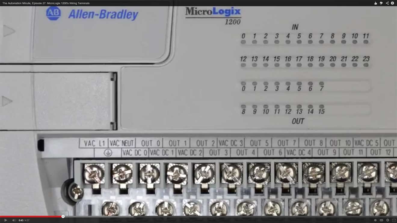 MicroLogix 1200 Wiring Terminals (M27)