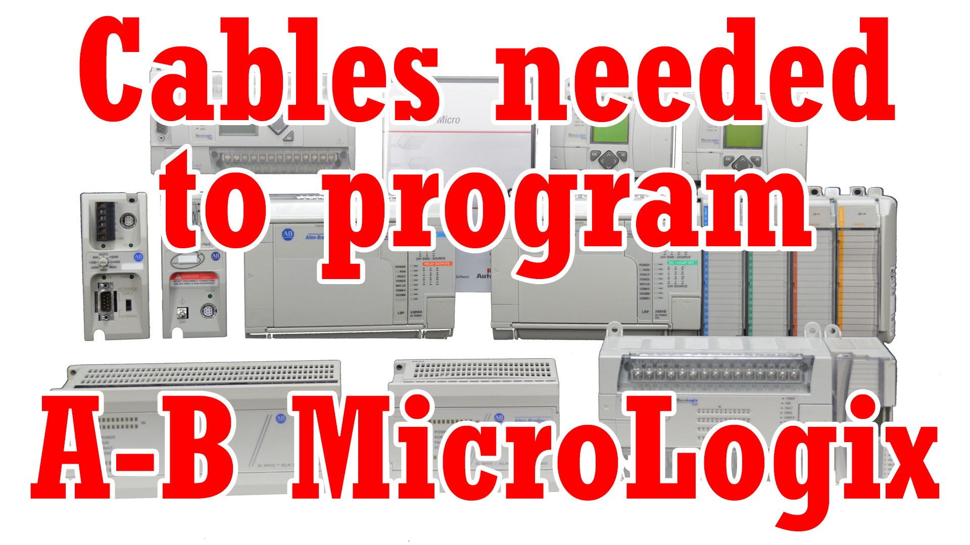 MicroLogix - Programming Cables (M3E10)