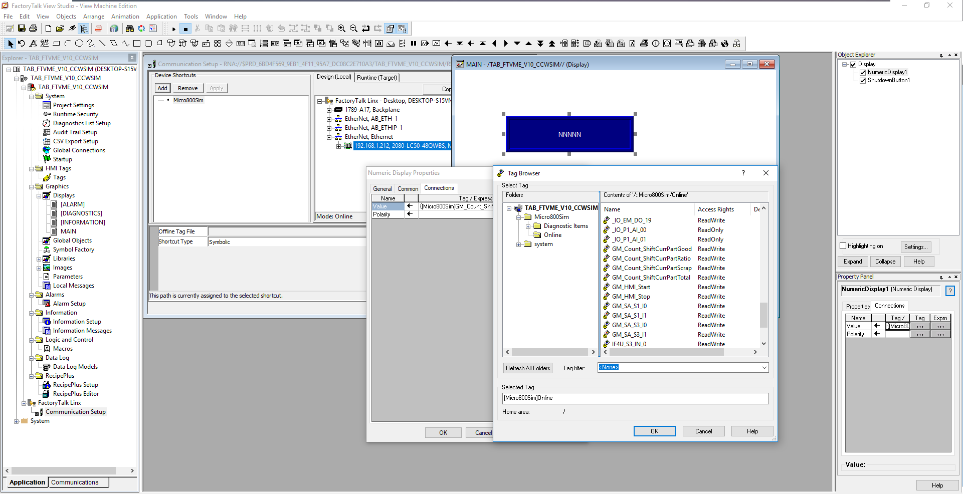 FTLinx, RSLinx Enterprise - Connecting to Micro800