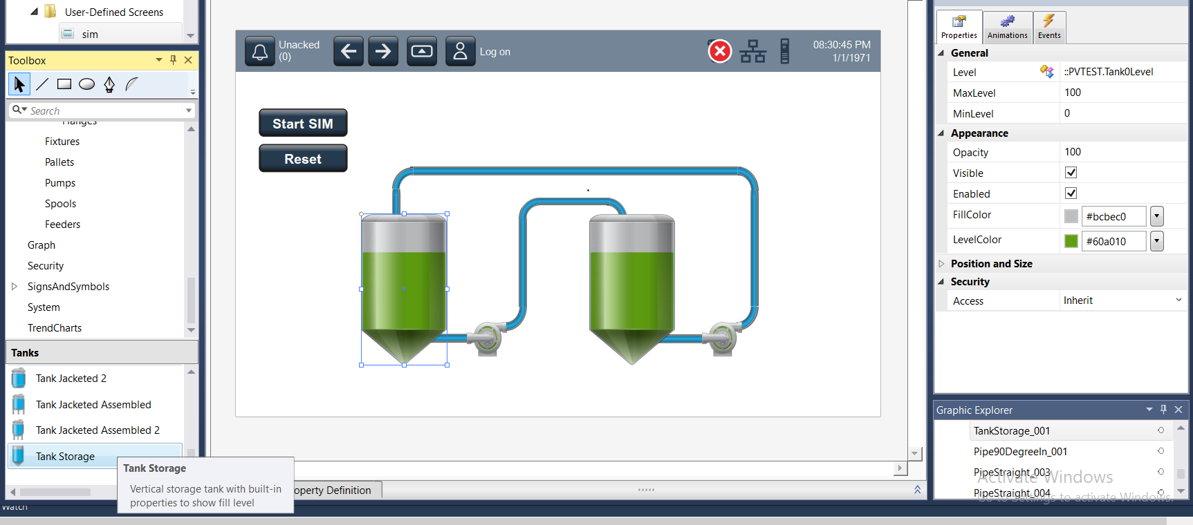 View Designer - Developing a PanelView 5510 Project