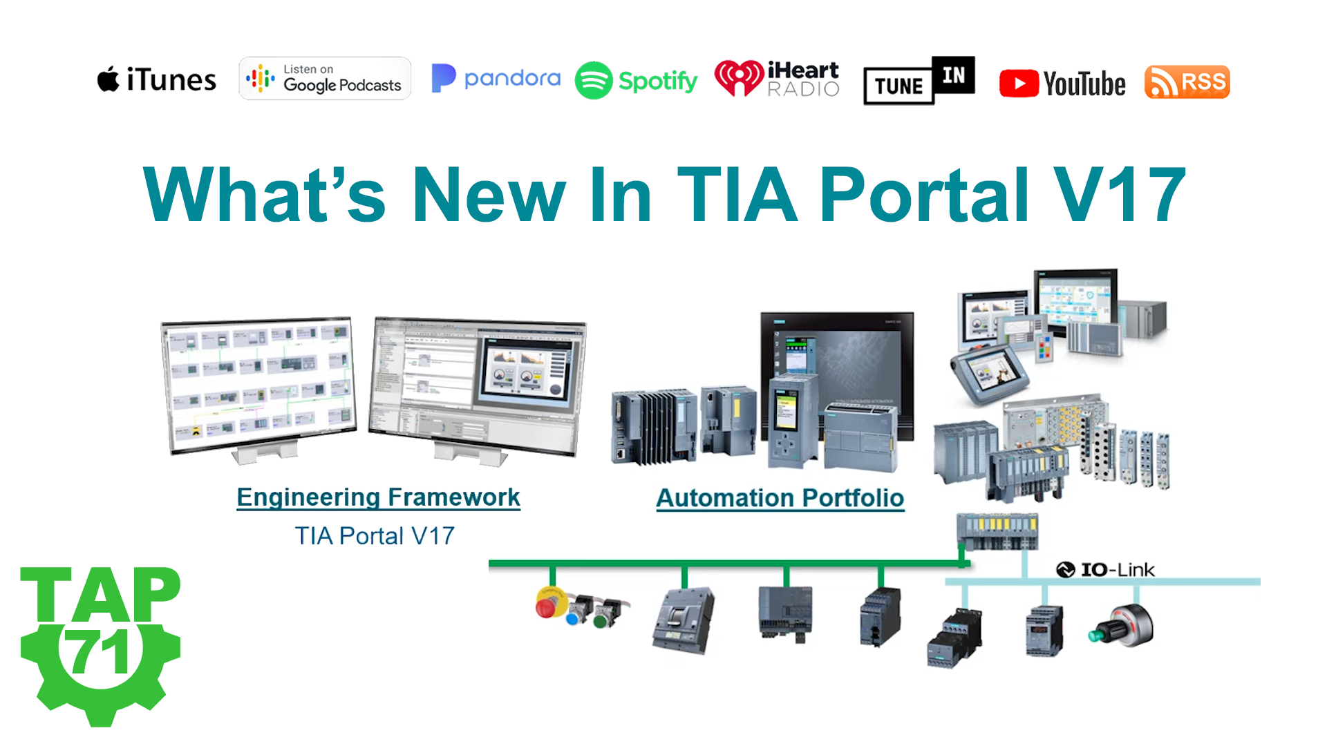 TIA Portal - v17: What's New (P71)