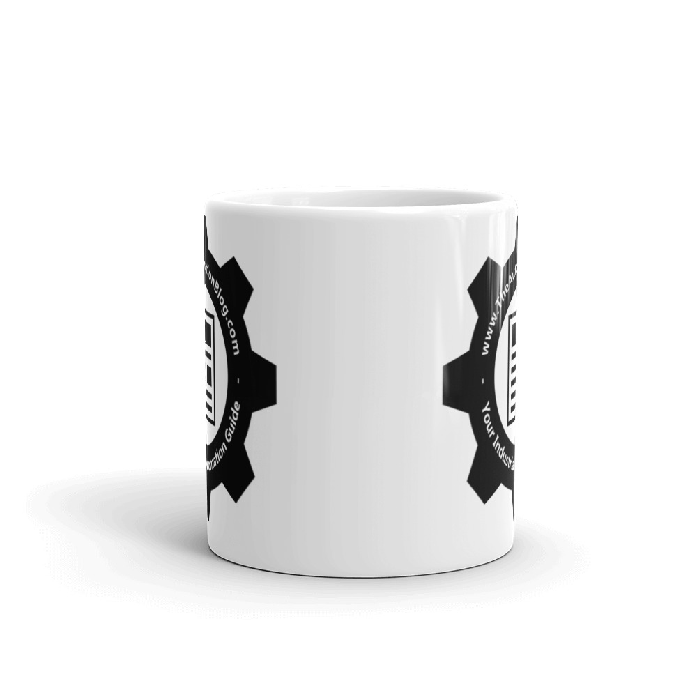 The Automation Blog White glossy mug