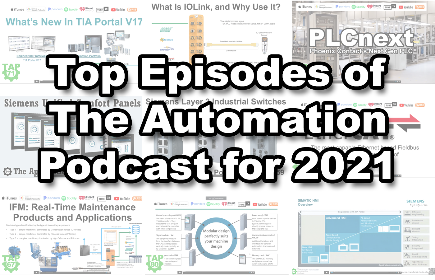 The Automation Podcast Top Ten Episodes Of 2021 The Automation Blog