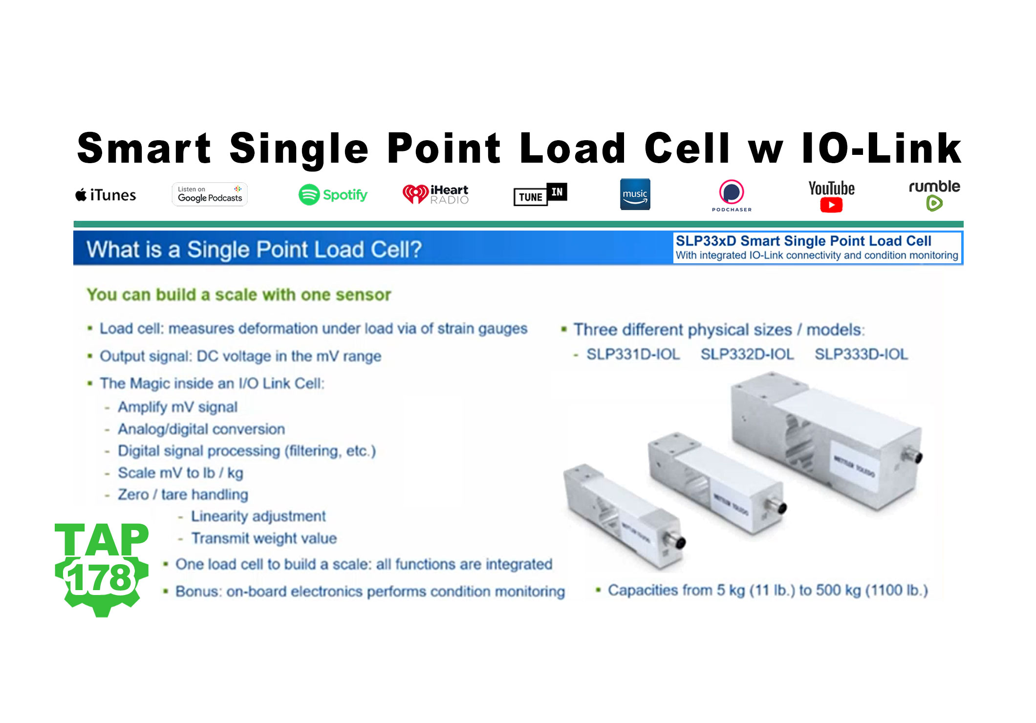 Smart Single Point Load Cell with IO-Link from Mettler Toledo (P178)